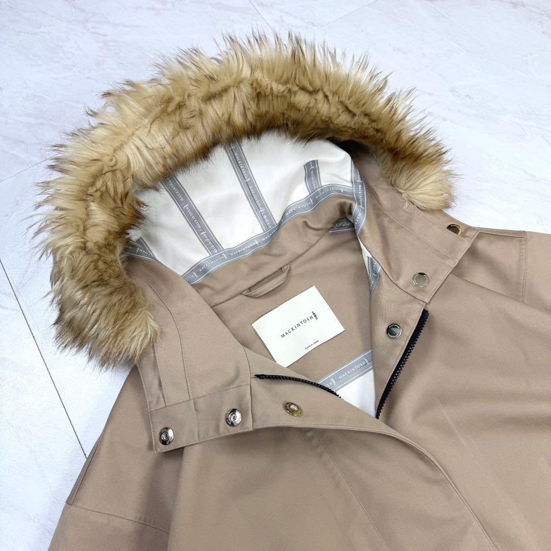 極美品 マッキントッシュ スカイパーカー モッズコート ファー 2way 4