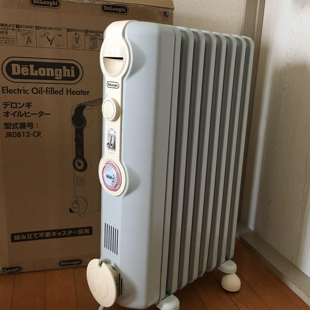 オイルヒーター DeLonghi JR0812-CR
