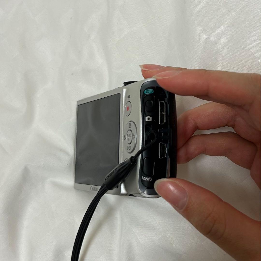 動作確認済 デジタルカメラ Canon IXY 600F シルバー