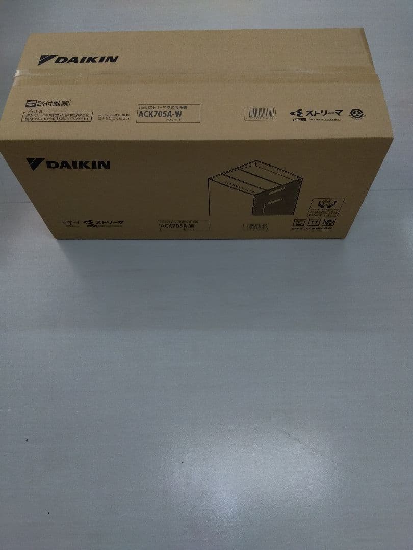 DAIKIN TAFU 空気清浄機ACK705A−ｗ 7.0m³/min