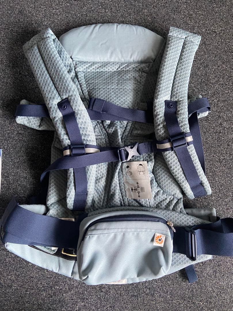 ergobaby OMNI breeze 抱っこひも スレートブルー