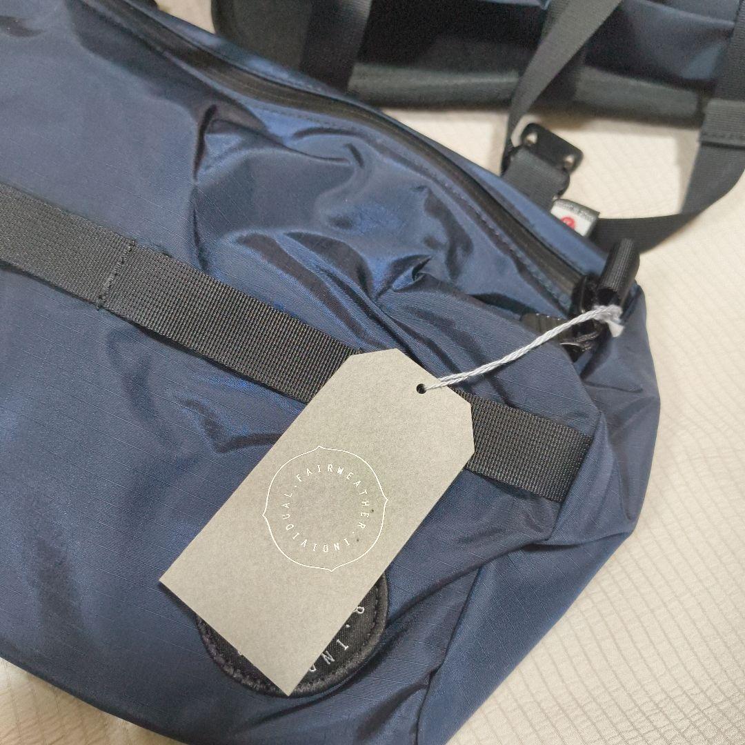【新品】FAIRWEATHER ハンドルバーバッグ　ネイビー