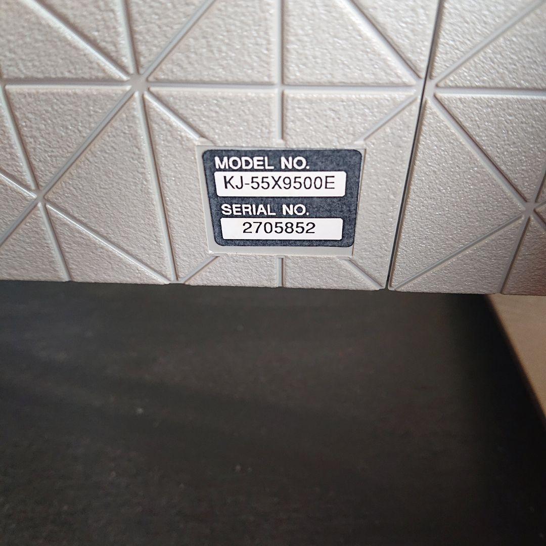 ディスプレイ・モニター本体 sony kj9500e