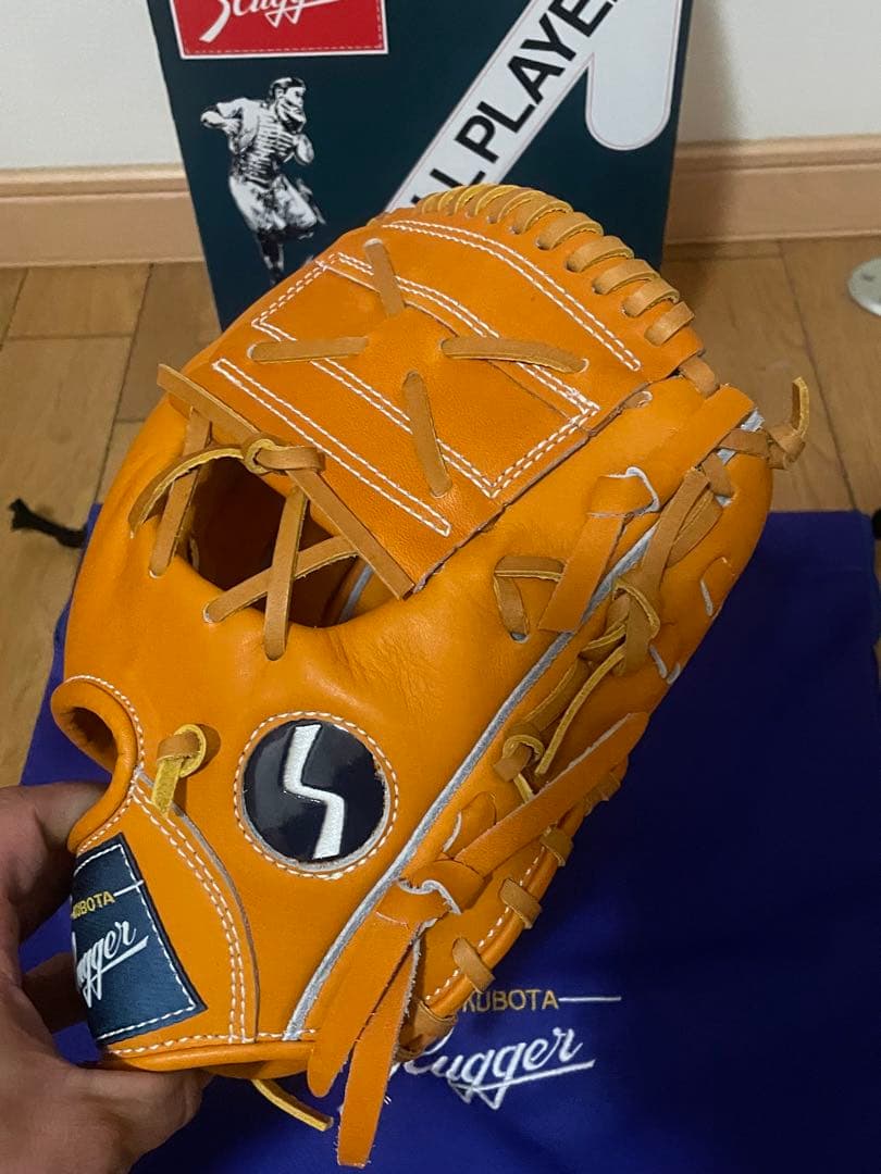 新品未使用　久保田スラッガー　80周年限定モデル　軟式内野手用グローブ