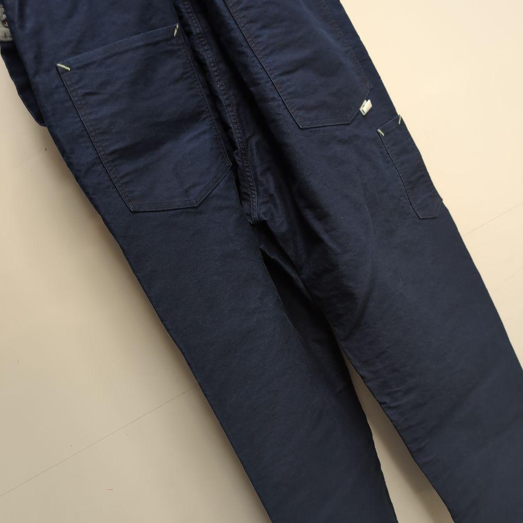 No1 Overalls flat twill indigo ポストオーバーオー