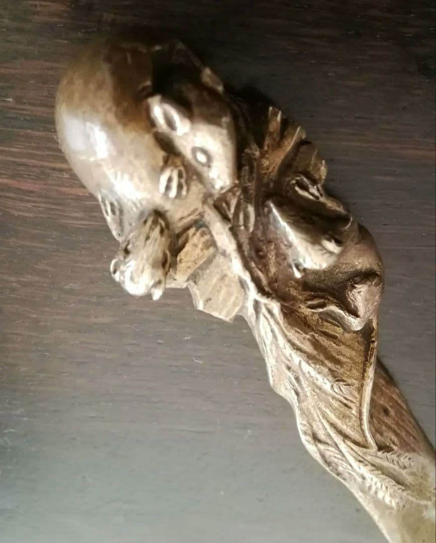 逸品　紙切り　ペーパーナイフ　英国ヴィクトリア期アール・ヌーヴォー　アンティーク