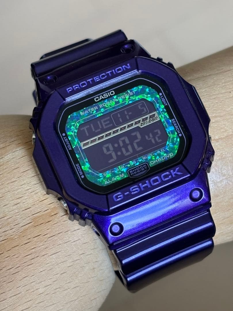 G-SHOCK/GLS-5600/スピード/メタリック/オパール/パープル/レア