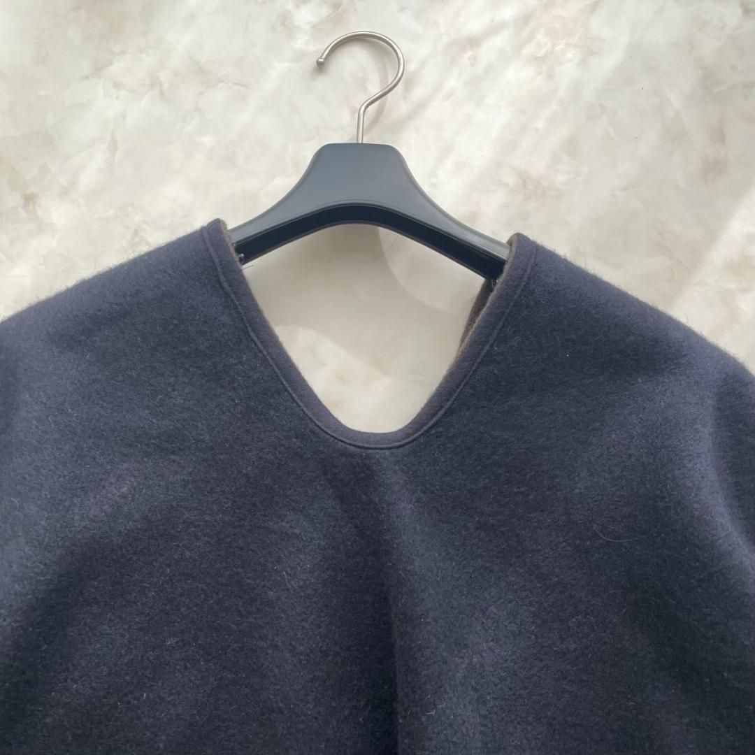 【美品】GRACE CONTINENTAL　ポンチョ　チャイニーズラクーンファー