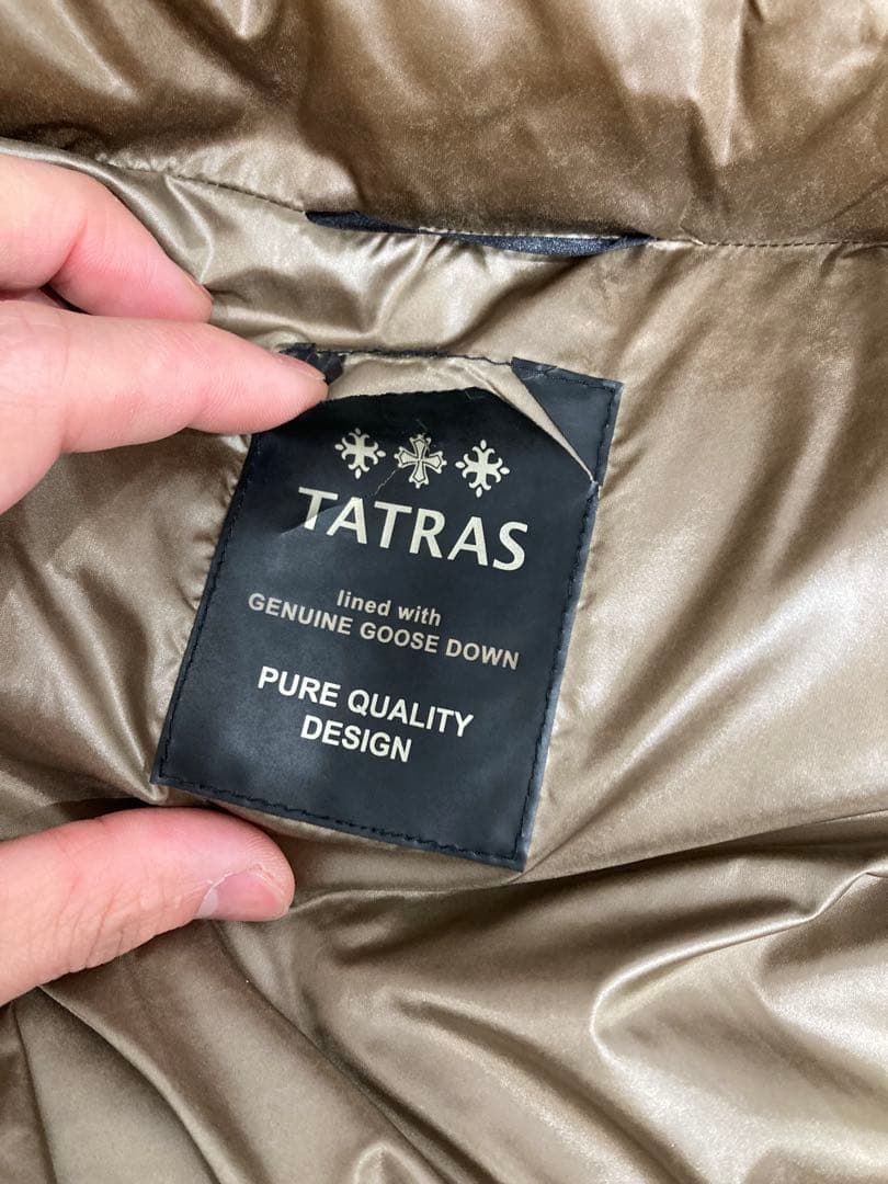 TATRAS タトラス ベルボ ダウンジャケット 【希少サイズ04】L~XL