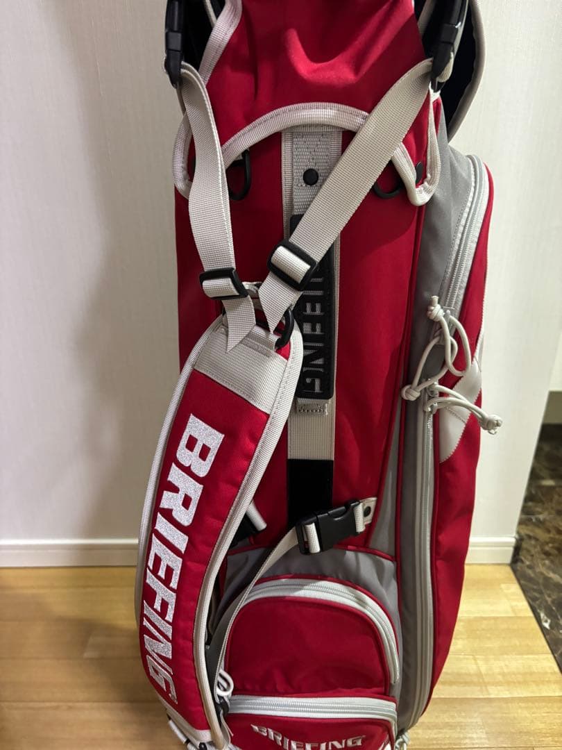 【美品】BRIEFING GOLF 【ゴルフ5コラボ限定】 キャディバック