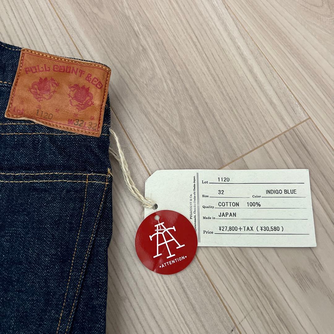 【新品｜32インチ】Fullcount 1120 ブーツカット（ワンウォッシュ）