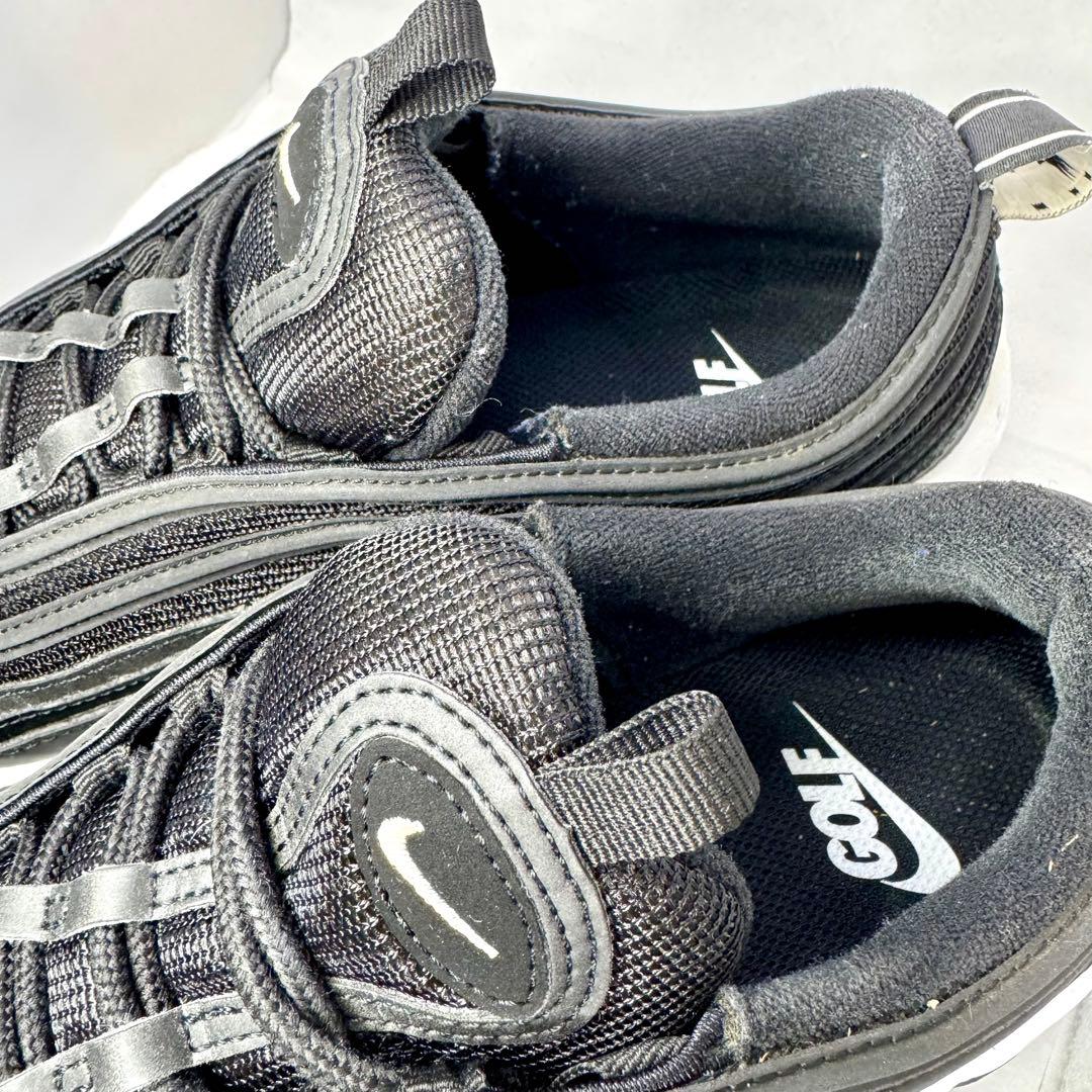 【最終】ナイキ エアマックス97 G ゴルフシューズ ブラック 25cm