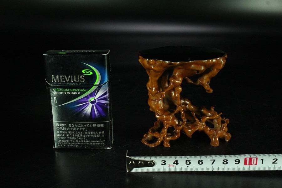 黄楊木 刻 根木台(K-HA524)