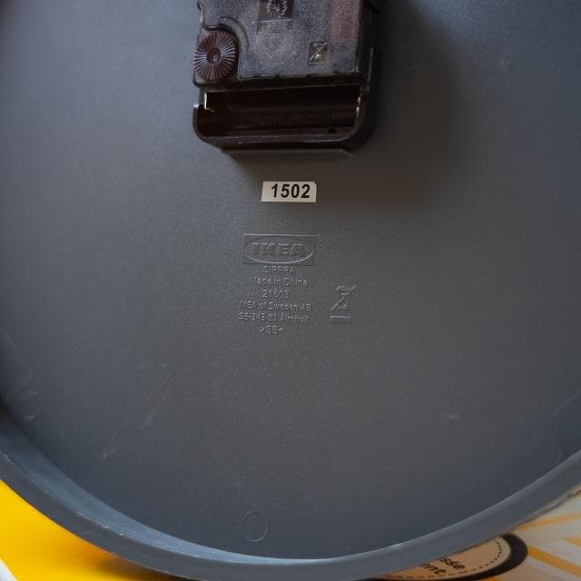 オールドイケア 廃盤 ikea 掛時計 sippra