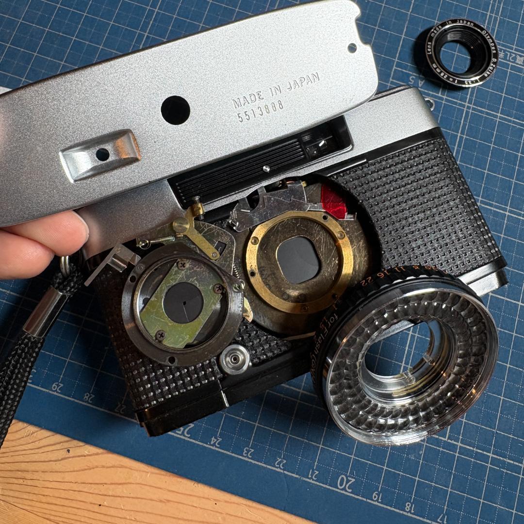 OLYMPUS PEN EE-3 ディープブルー【整備済完動品】
