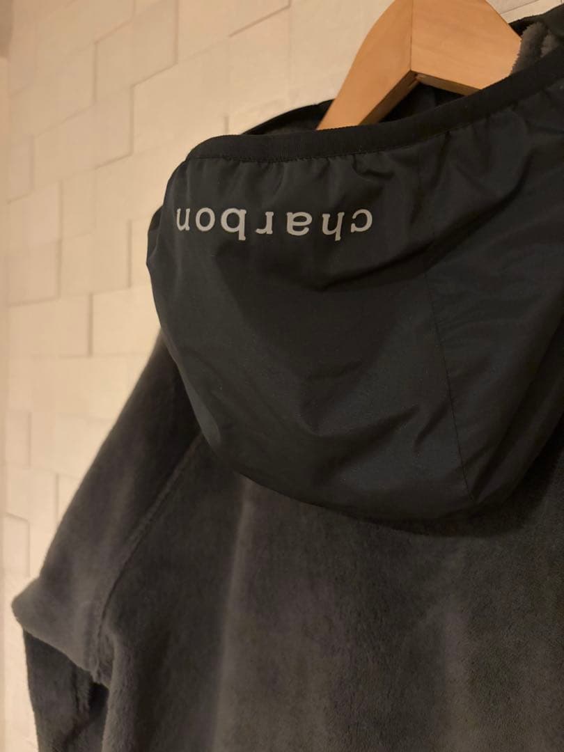 charbon シャルボン SHAGGY FLEECE ZIP PARKA