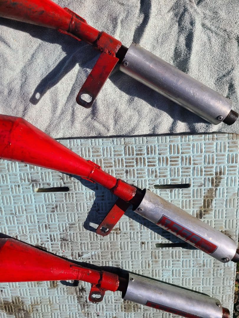 y*t様 KH250 250SS 350SS 爆竹 アルミサイレンサー