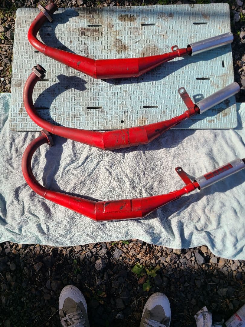 y*t様 KH250 250SS 350SS 爆竹 アルミサイレンサー