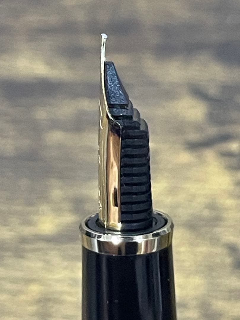 筆記確認＆洗浄済　セーラー　万年筆　プロフィット　21k ホワイトゴールド