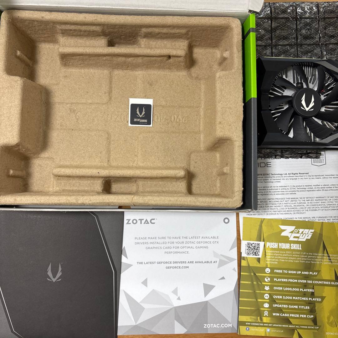 グラフィックボード・グラボ・ビデオカード GeForce GTX 1650 4GB Zotac