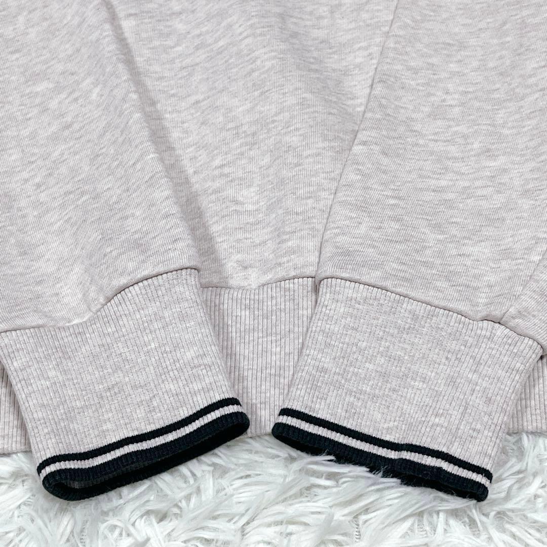 フレッドペリー ハーフジップスウェットトレーナー M3574 ベージュ Sサイズ