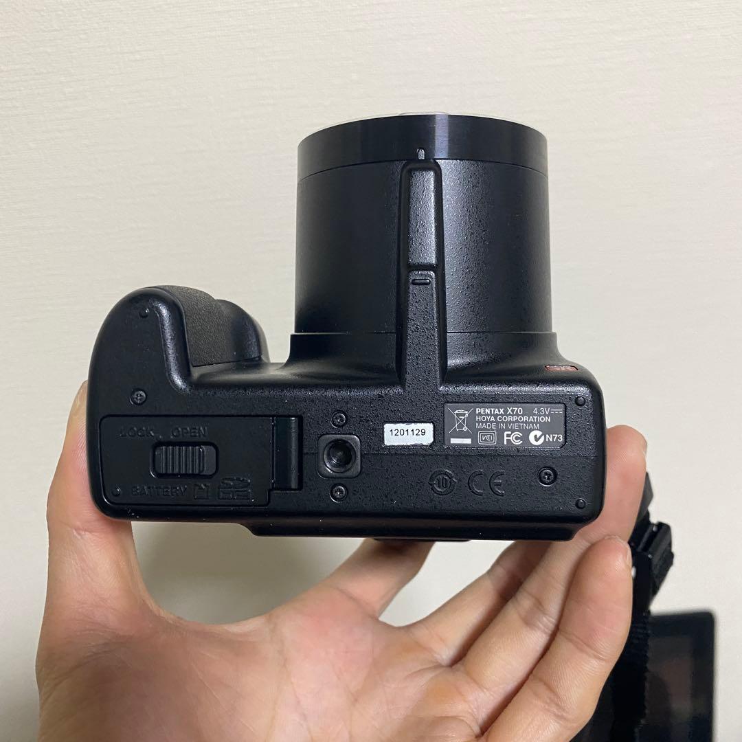PENTAX X70 ネオ一眼デジカメ 24倍ズーム 付属品多数 動作品