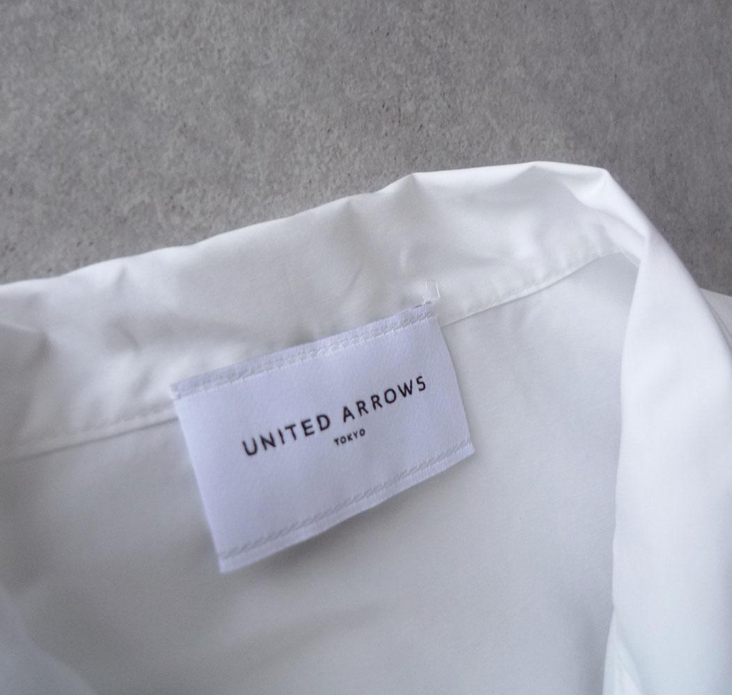 美品 ユナイテッドアローズ TOKYO 2万 ボウタイブラウス ホワイト 520