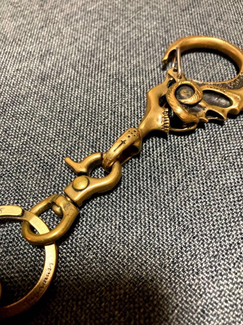 galcia スカルデザイン キーホルダー