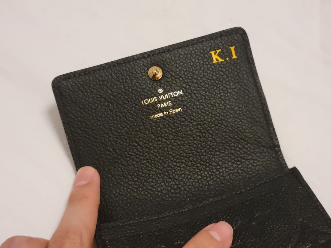 Louis Vuitton ブラック名刺入れ