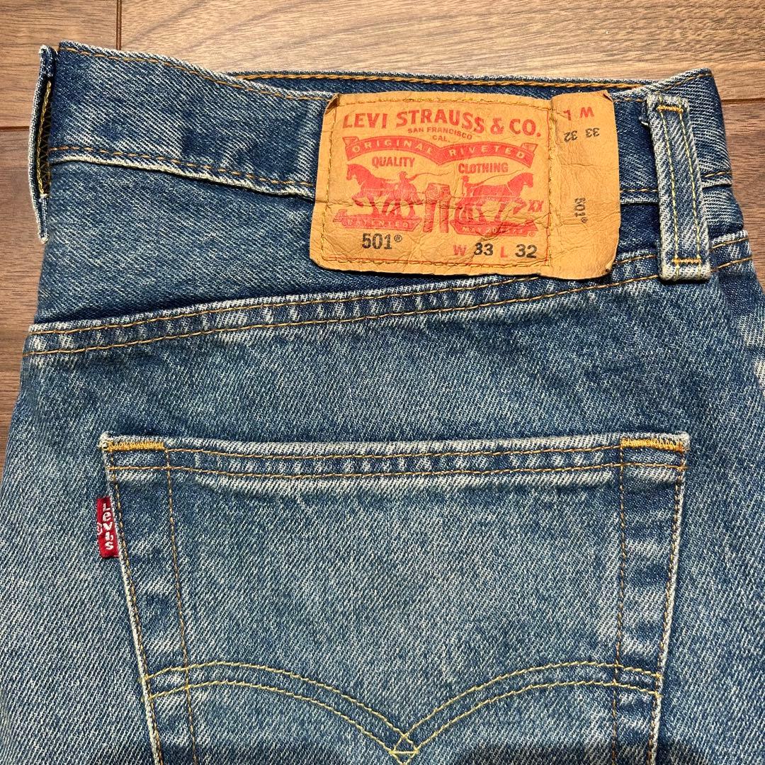 新品同様！まとめ売り！Levi's 501 (Ｗ33 Ｌ32) ジーンズ 555