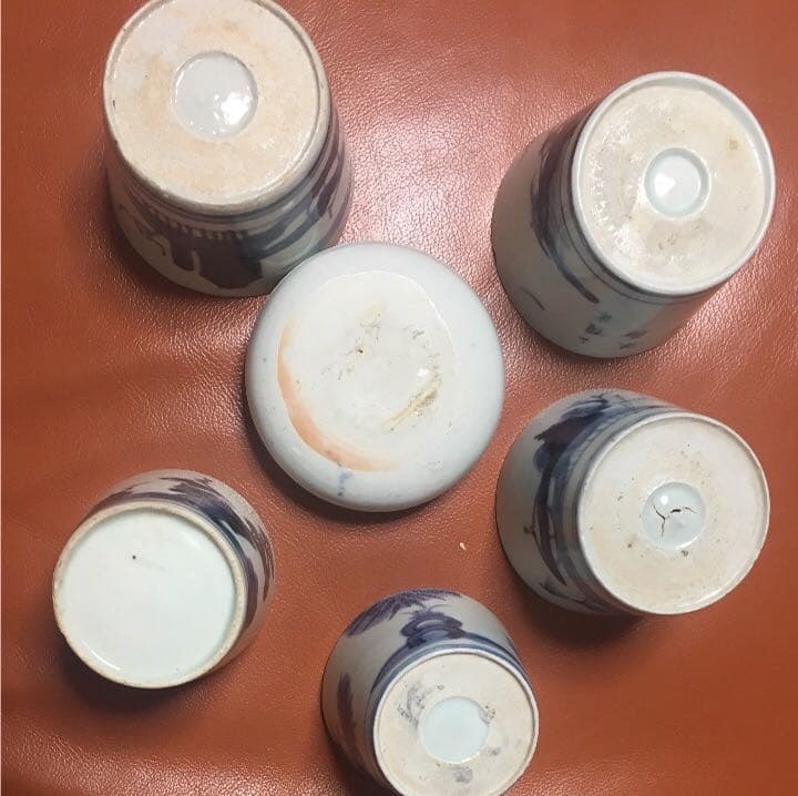 江戸時代 染付 まとめて