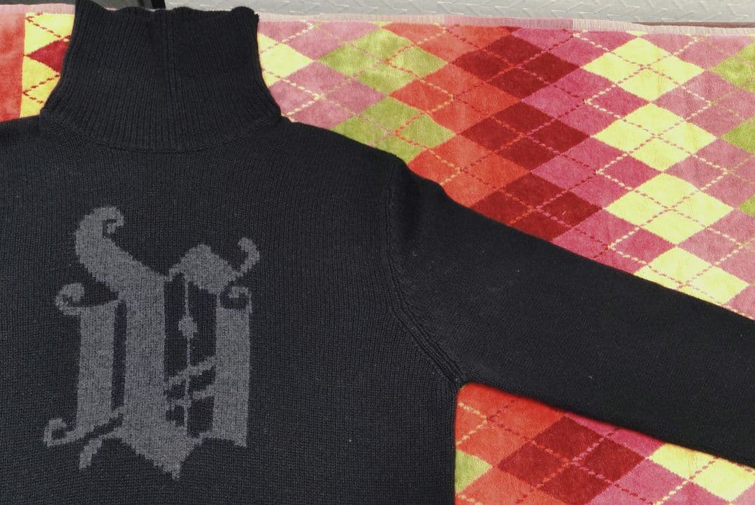 VERSACE カシミアニットセーター（XL相当）