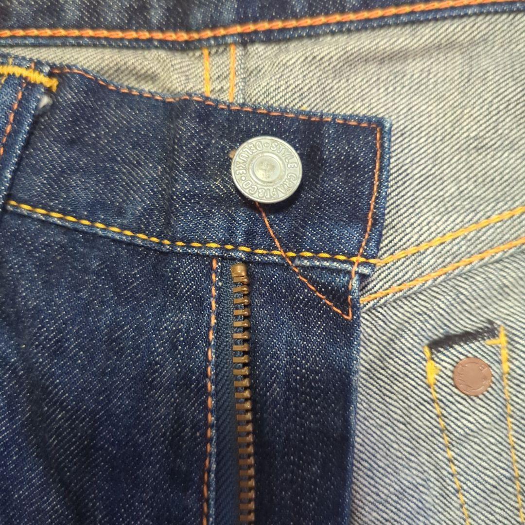 EVISU デニム　かもめペイント　エヴィス　えびす