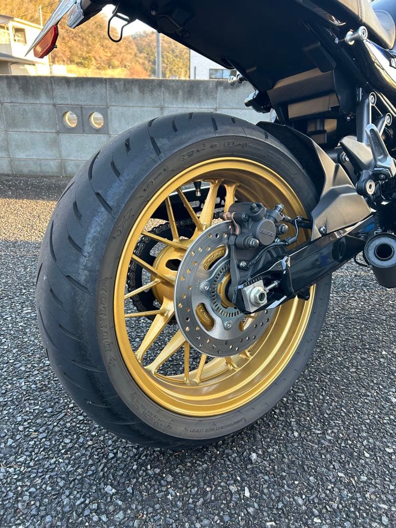 【z900rs用】50th純正ホイール 前後セット