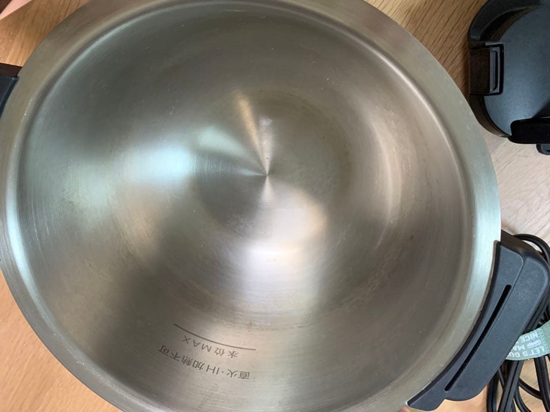 電気圧力鍋 ステンレス内鍋付き レッド