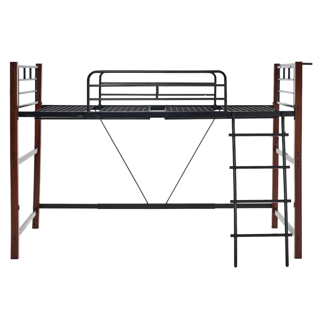 高さ130cm ロフトベッド パイプベッド シングル 一人暮らし システムベッド