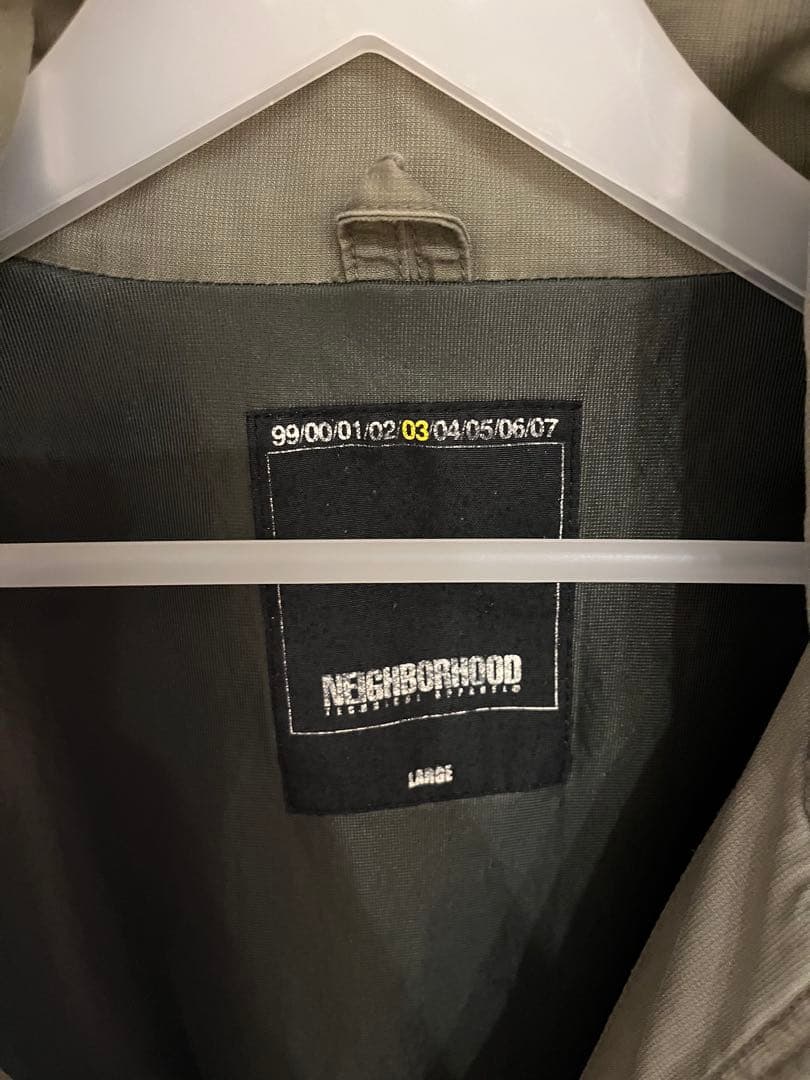 neighborhood ミリタリーコート