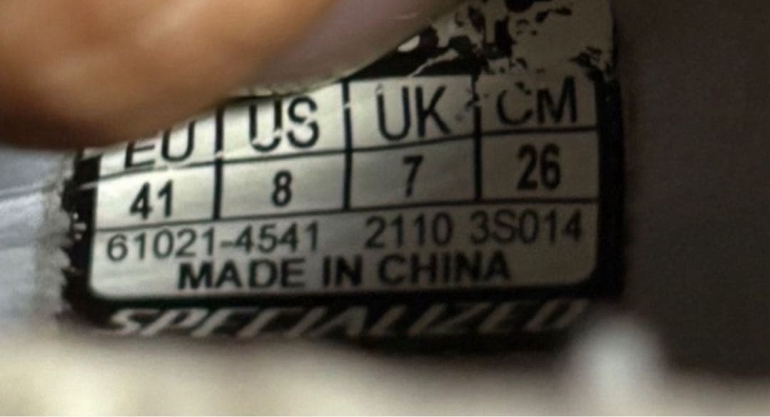 S-WORKS ARES ROAD SHOES TEAM WHT サイズ41