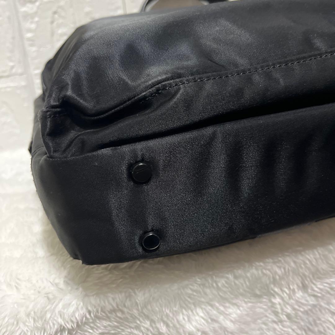 【美品】ポータータイム ビジネスバッグ 2way A4可 ブラック 吉田カバン