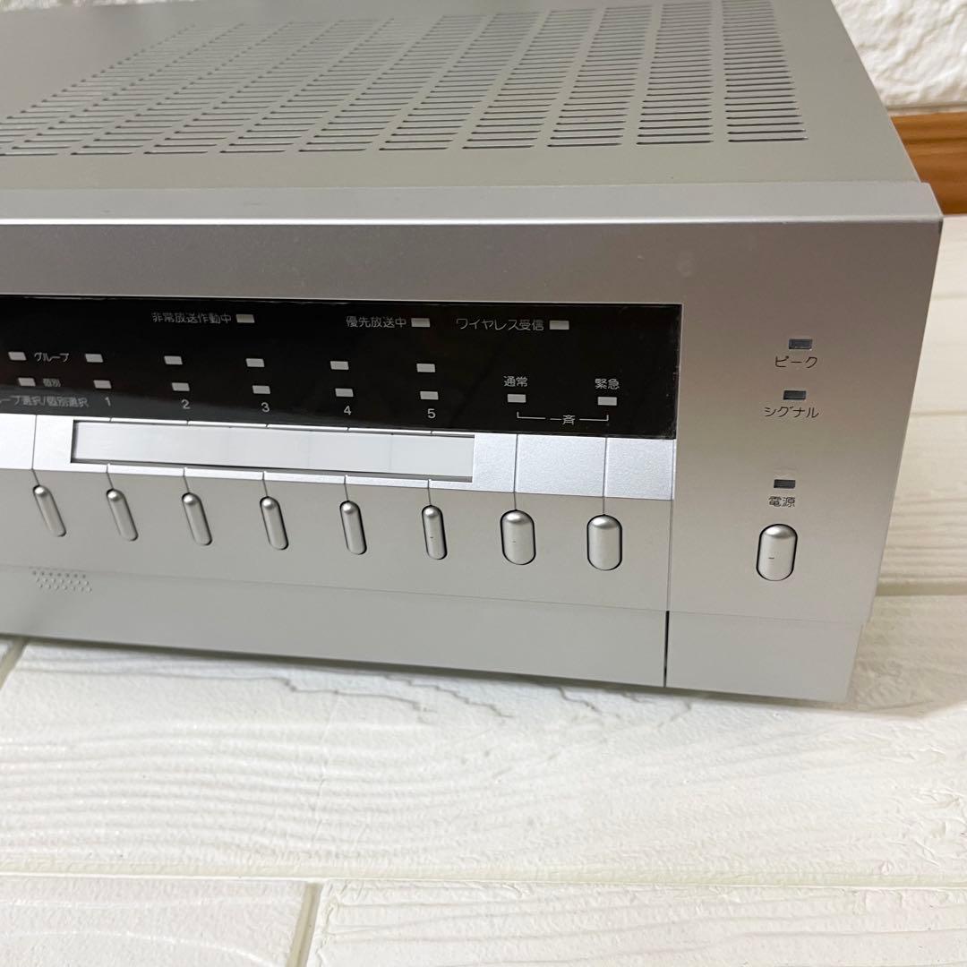 【未使用に近い。】TOA 〔TA-2060〕 卓上型アンプ ６０Ｗ ５局