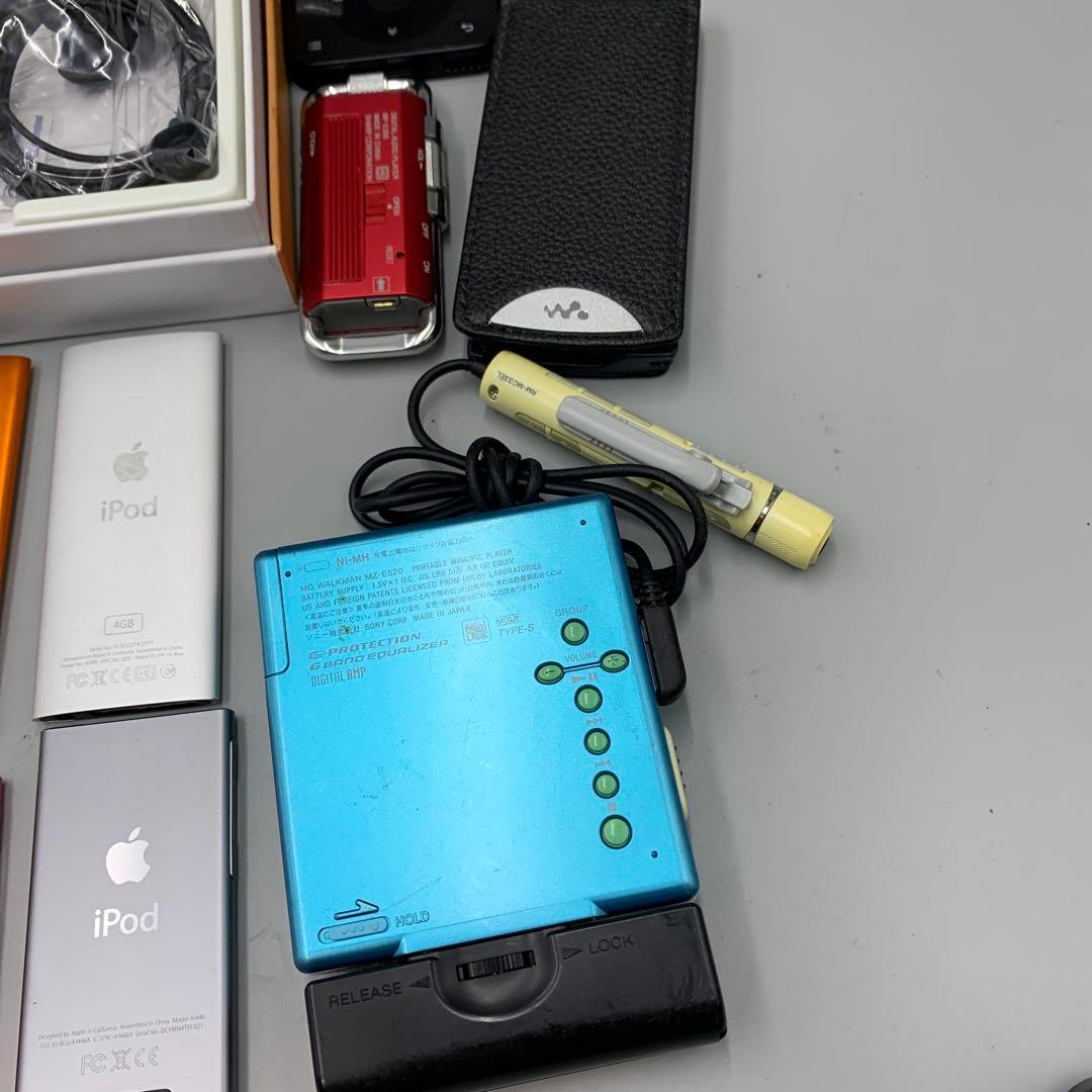 Apple iPod nano SONY ウォークマンMP3プレーヤーまとめ