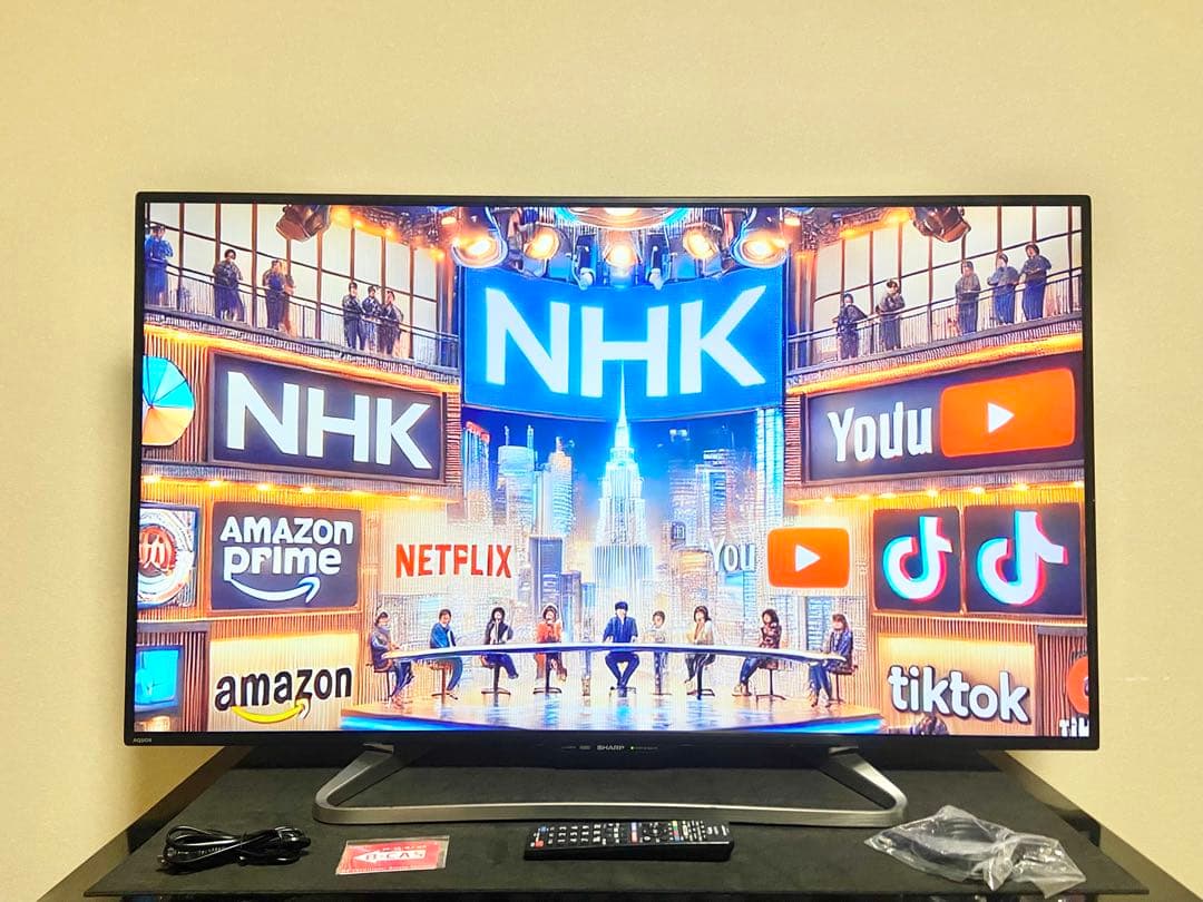 【今だけ優待価格】SHARP AQUOS 50V型フルHD・Wチューナー裏録