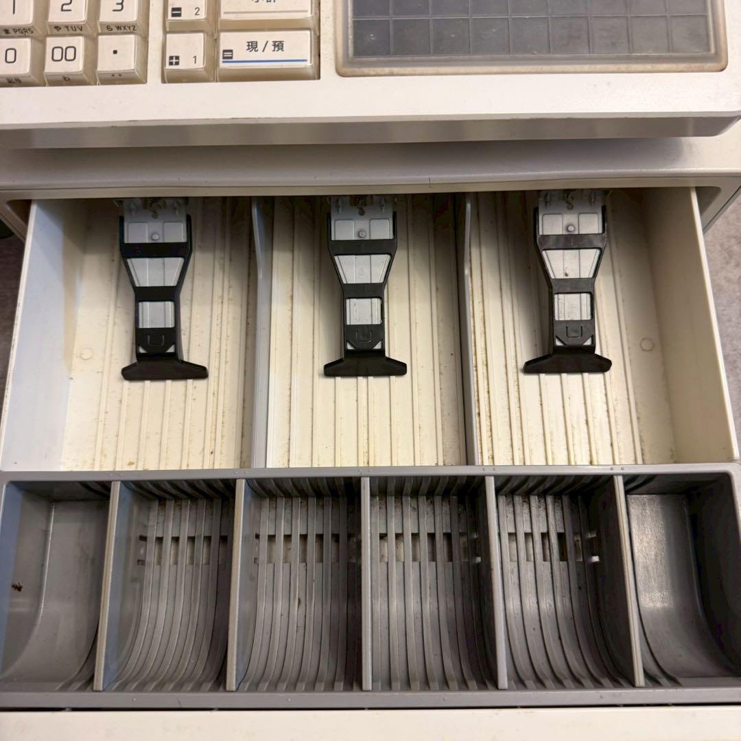 CASIO SR-C550-45WEワンタッチメニュー72種類レジスターホワイト