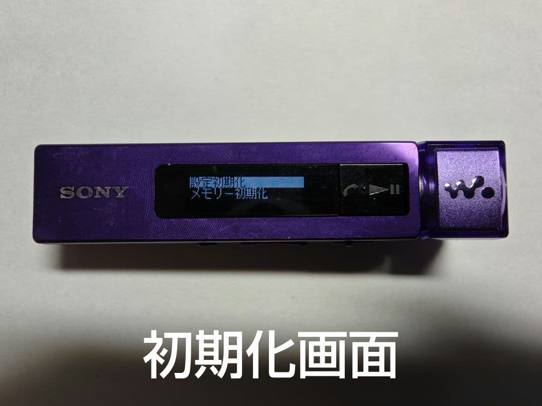 SONY ウォークマン NW-M505 16GB バイオレット