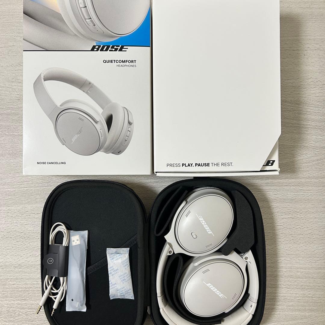 BOSE QuietComfortHPWHT ワイヤレスヘッドホン