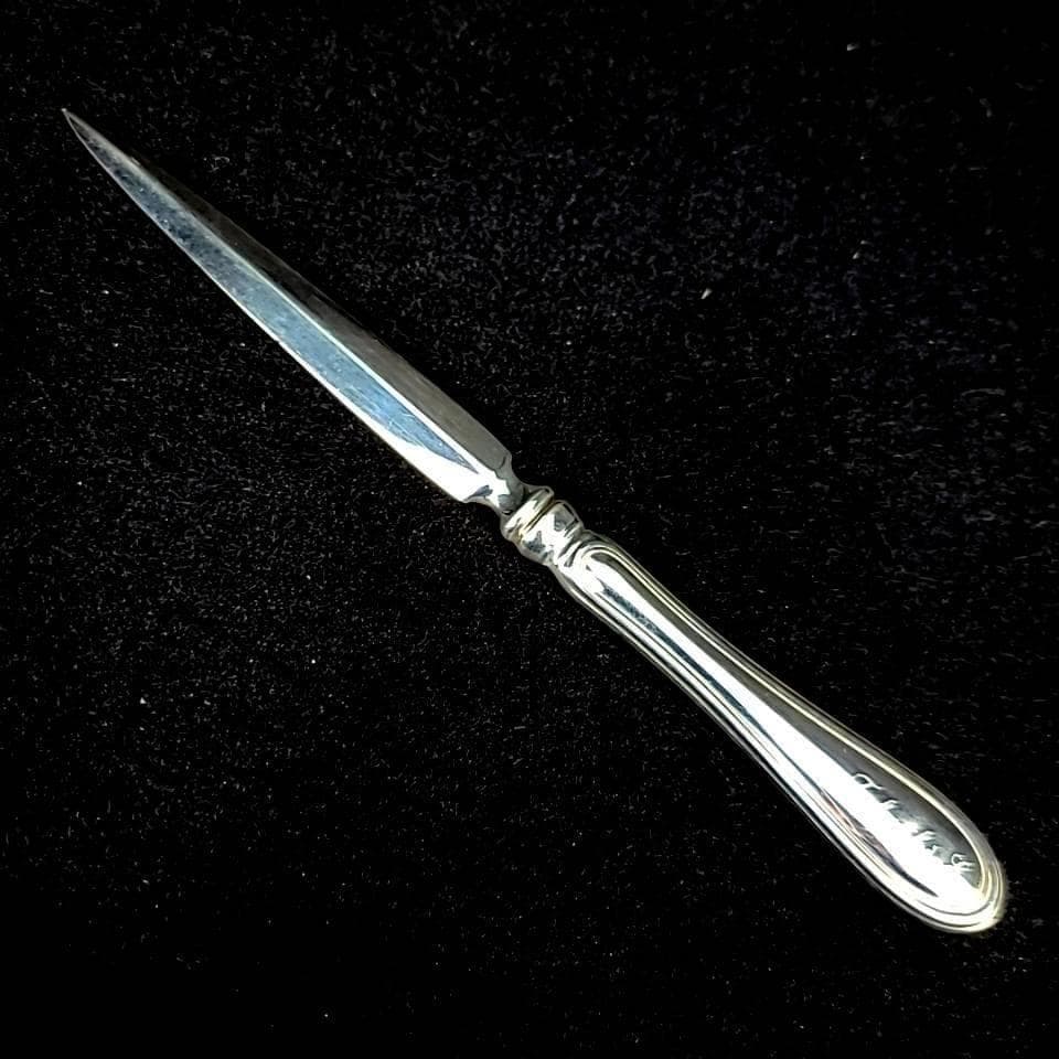 ●良品◇クリストフル アルビ　ペーパーナイフ　箱つき　シルバーコーティング 9