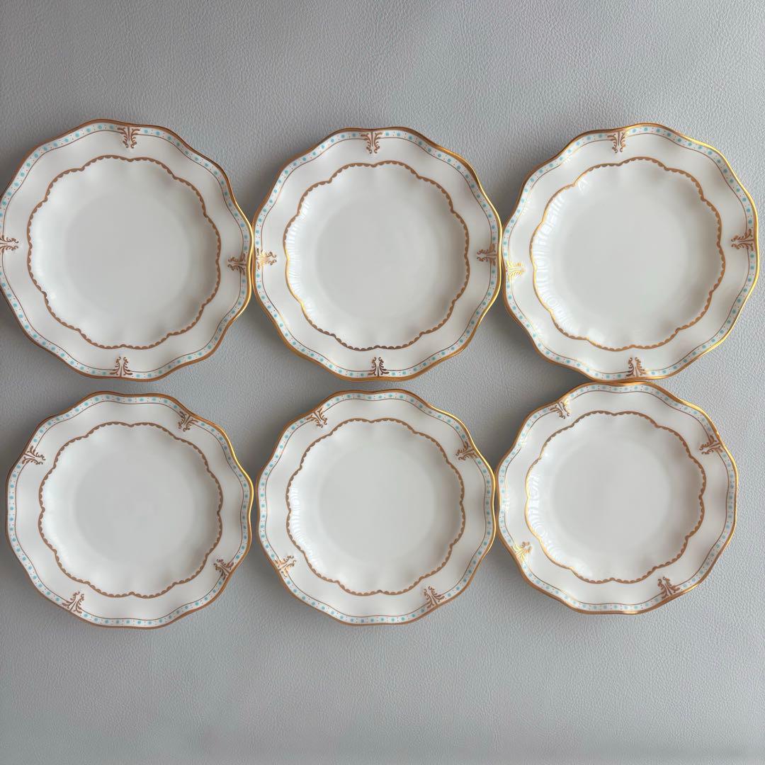 ロイヤルクラウンダービー　ロンバディ　プレート　6枚セット