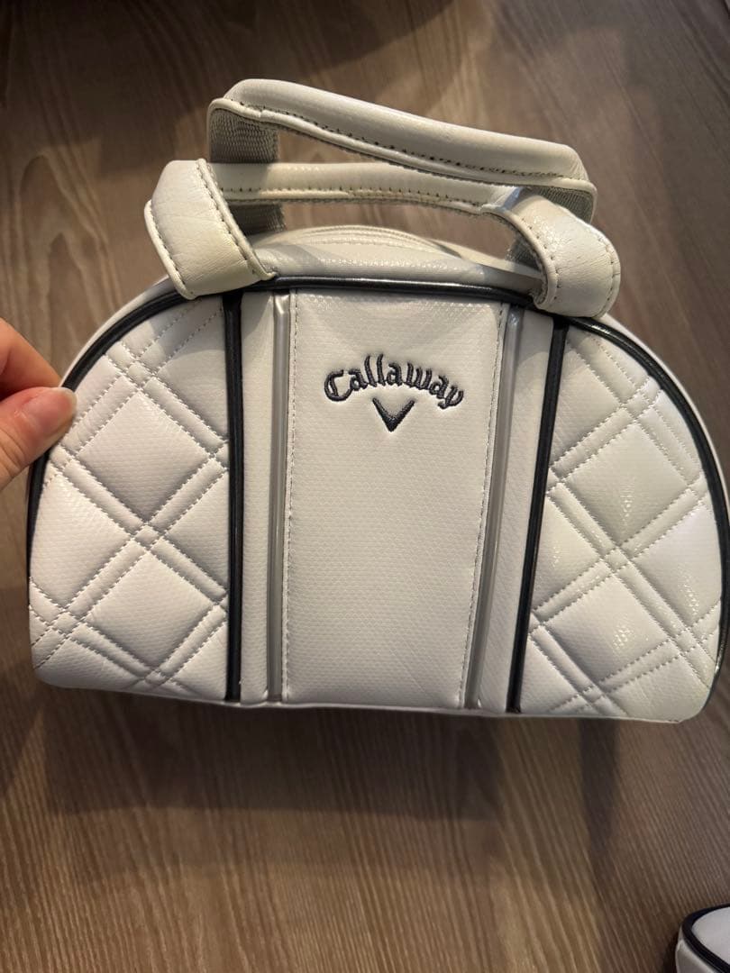 ～11/21まで値下げ中 Callaway ゴルフバッグセット ホワイト