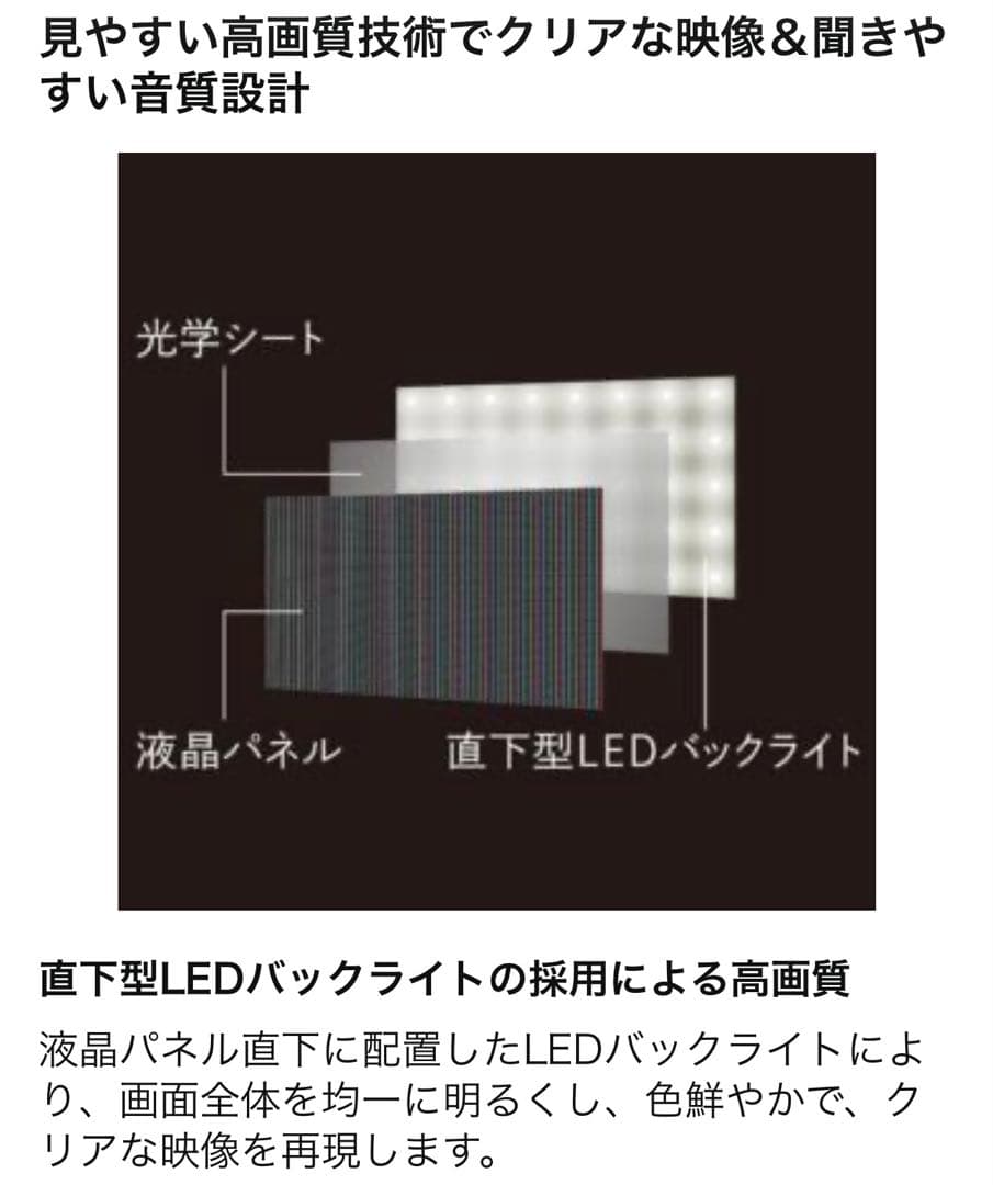 SHARP AQUOS LC-32S5 32インチ液晶テレビ