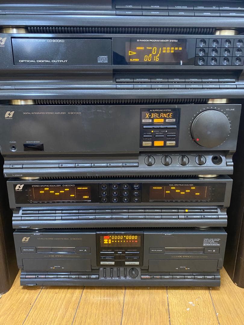 ラジオ・コンポ Sansui 900XD
